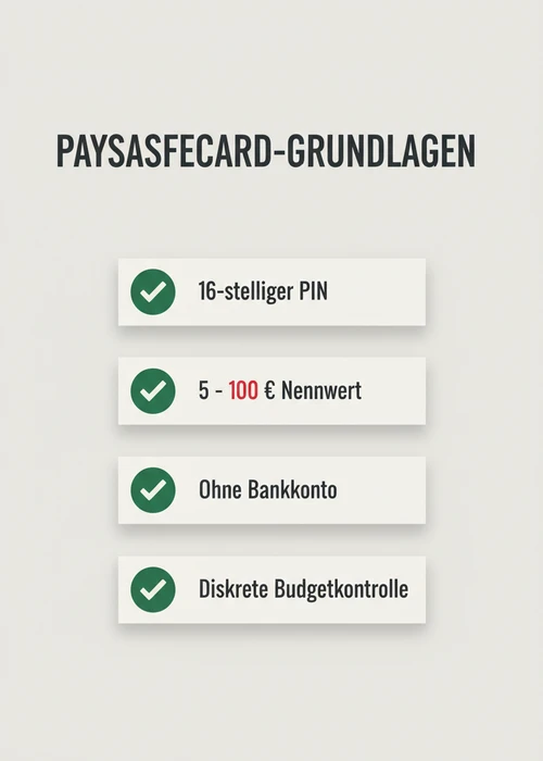 Darstellung einer Paysafecard mit PIN-Code vor dem Hintergrund eines Online-Casinos